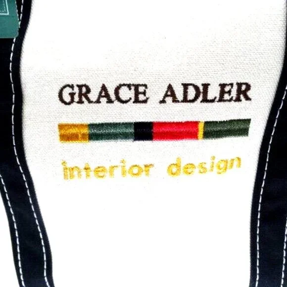 NWT Will & Grace Adler Design L.L. Bean Large Tote Bag New - Promo Audience Gift - Picture 2 of 5